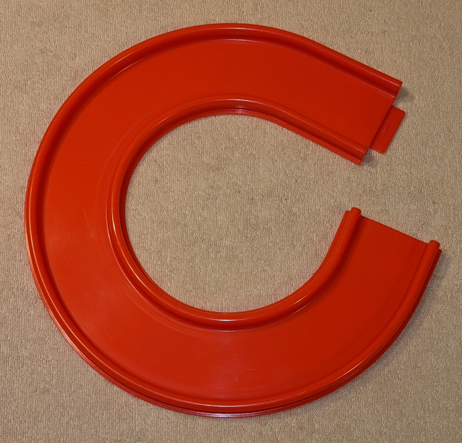 Sesame Street Continuous Action Roller Coaster Replacement Part Red Track ILLCO 1991