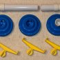 Sesame Street Continuous Action Roller Coaster Replacement Part Trestles ILLCO 1991