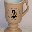 Playboy Femlin Ceramic Irish Coffee Mug 5½ Inch Tan LeRoy Neiman Handled Hall 1272