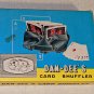 Vintage Dan-Dee Dee's Playing Card Shuffler Black With Box Shuffles Up To 3 Decks At Once