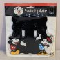 Disney Mickey Minnie Mouse 3D Two Double Switch Plate Switchplate Mickey & Co FIGI New Old Stock