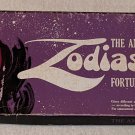 Vintage The Amazing Zodiascope Fortune Teller Game Rivlin Distributors 1968