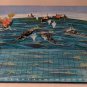 Vintage 1961 Salvo The Game Of Naval Strategy Ideal Toy Corp 2411-7 400 Board Parts Ships