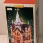 Lemax 55229 St Michael's Church Lighted Building Caddington Village Collection Adapter Retired 2005