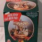 Mr Christmas Holiday Go Round Carousel Animation Music 50 Songs Carols & Classic Tunes Adapter 1996