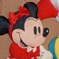 It's A Small World Holiday 1994 Disney Christmas 3D Padded Wall Decor Mickey Minnie Goofy Pluto