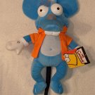 The Simpsons 14 Inch Itchy the Mouse Plush Figure Doll Toy With Hang Tag Nanco 2006