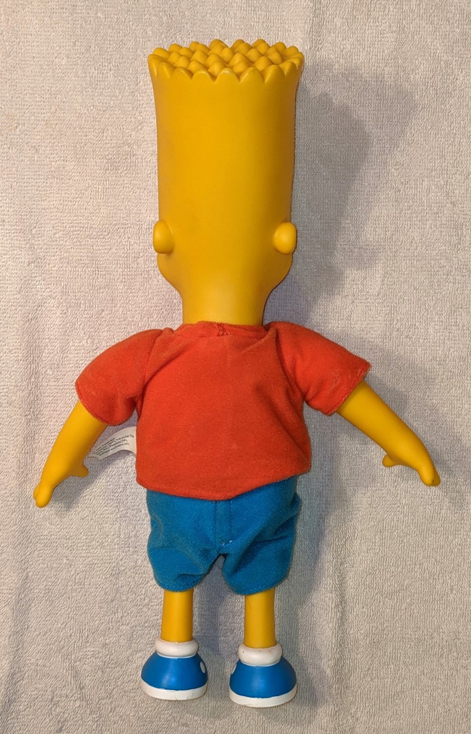 The Simpsons 15 Inch Interactive Talking Bart Plush Plastic Figure Doll ...