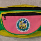 Simpsons Family Vintage Fanny Pack Fluorescent Colors Homer Marge Bart Lisa Maggie 1990 Imaginings3