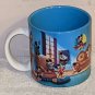 Mickey Minnie Mouse Coffee Mug Lot Face Ceramic Black Applause 33420 Through the Years Blue Disney