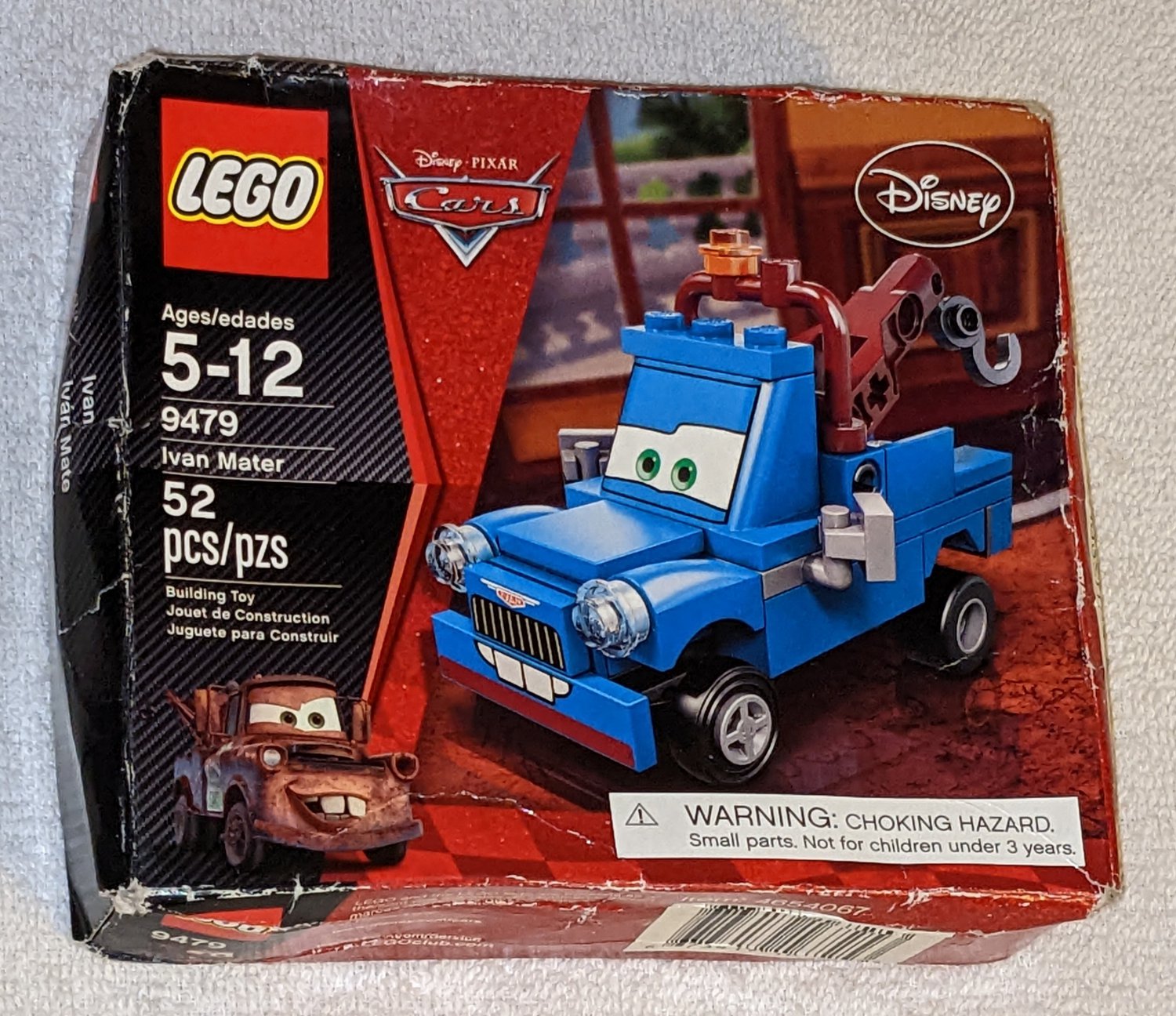 LEGO Set 9479 Ivan Mater Disney Pixar Cars 2012 NIB