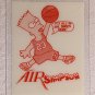 Air Simpson Basketball 11 x 14 Glass Picture 23 It's All In The Shoes Man Pump It Up Sky