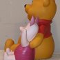 Winnie the Pooh & Piglet Plastic 6 Inch Piggy Bank Coin Money Walt Disney