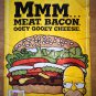 The Simpsons Movie Burger King Kids Meal Toys Promo Signs Vinyl Window Clings 2007 Homer Bart Lisa