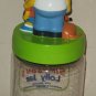 The Simpsons Plastic Lolly Jar Lollipop Homer Simpson Bart Santa's Little Helper 1998 Audus Noble