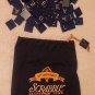 Scrabble 50th Anniversary Collector's Edition Crossword Game 4808 Rotating Turntable Blue Tiles 1998