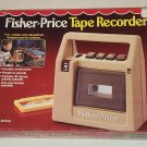 Fisher Price Children's Tape Recorder 0826 826 Works Battery Operated With Original Box 1980s