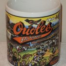 Baltimore Orioles 3¾ Inch Ceramic Handled Coffee Mug MLB Baseball Team Custom Edge
