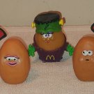 McDonald's Happy Meal McNugget Buddies Lot 18 Pieces Mummy Vampire Frankenstein 1988 1992