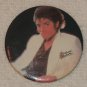 Michael Jackson Cordless Microphone LJN Silver Glitter Glove BAD Cassette Tape Pinback Button Pin