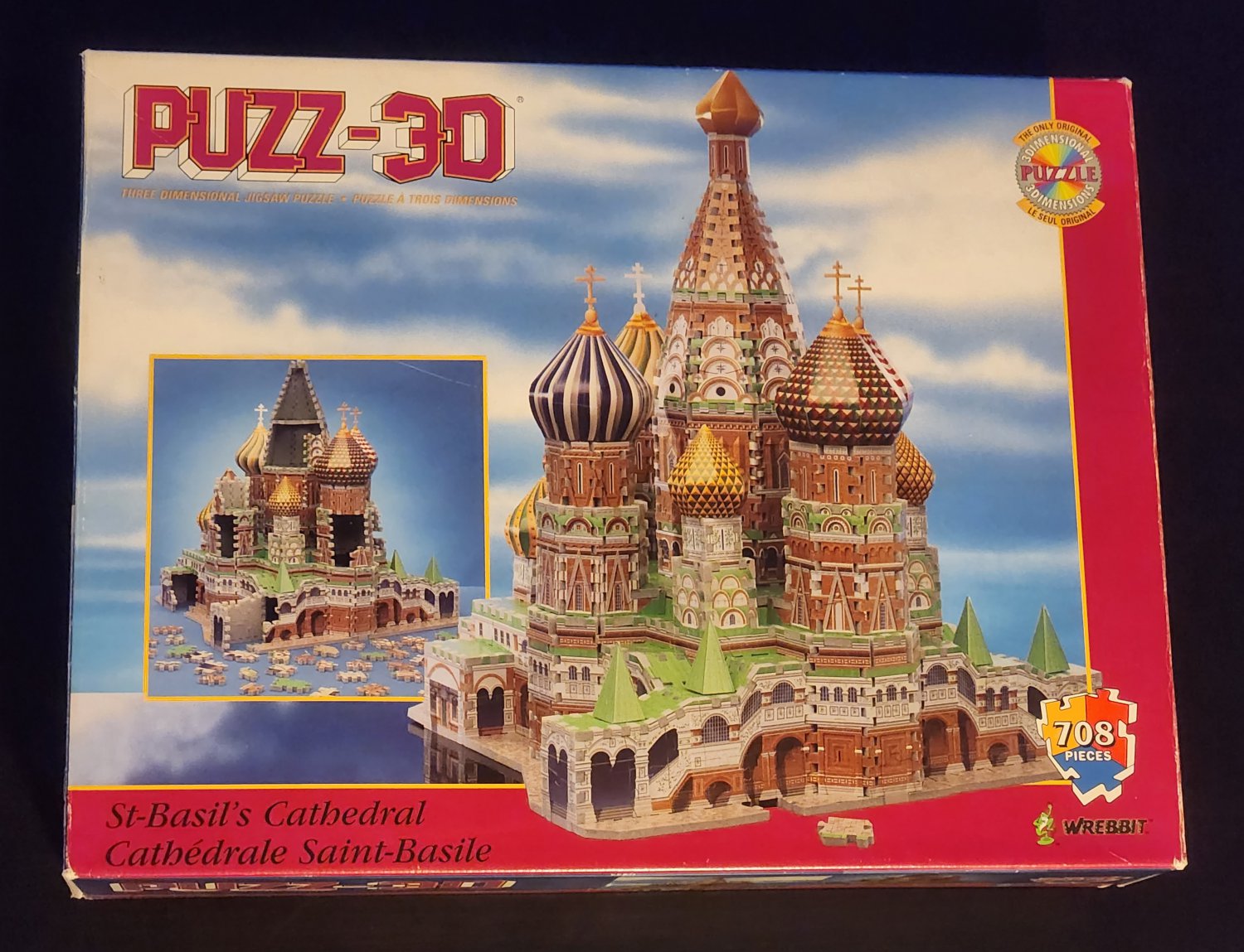 Puzz3D Puzz-3D St-Basil's Cathedral Jigsaw Puzzle 708 Pieces P3D-809 Moscow Wrebbit 2005