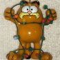 Garfield the Cat Lighten Up Christmas Ornament Enesco 553603 Jim Davis