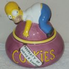 The Simpsons Property of Homer Simpson Ceramic Cookie Jar 2001