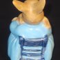 Beatrix Potter Mrs Rabbit & Bunnies 3Â½ Inch Ceramic Figurine Studio of Royal Doulton England 1976