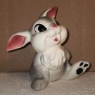 Vintage 1957 Thumper Ceramic Coin Bank Rabbit Bambi Hagen Renaker Potteries Disney