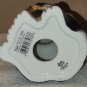 NIB Ganz BC8428 Ceramic Kitty Cat Coin Piggy Bank Oliver Tuxedo Black White Metal Whiskers
