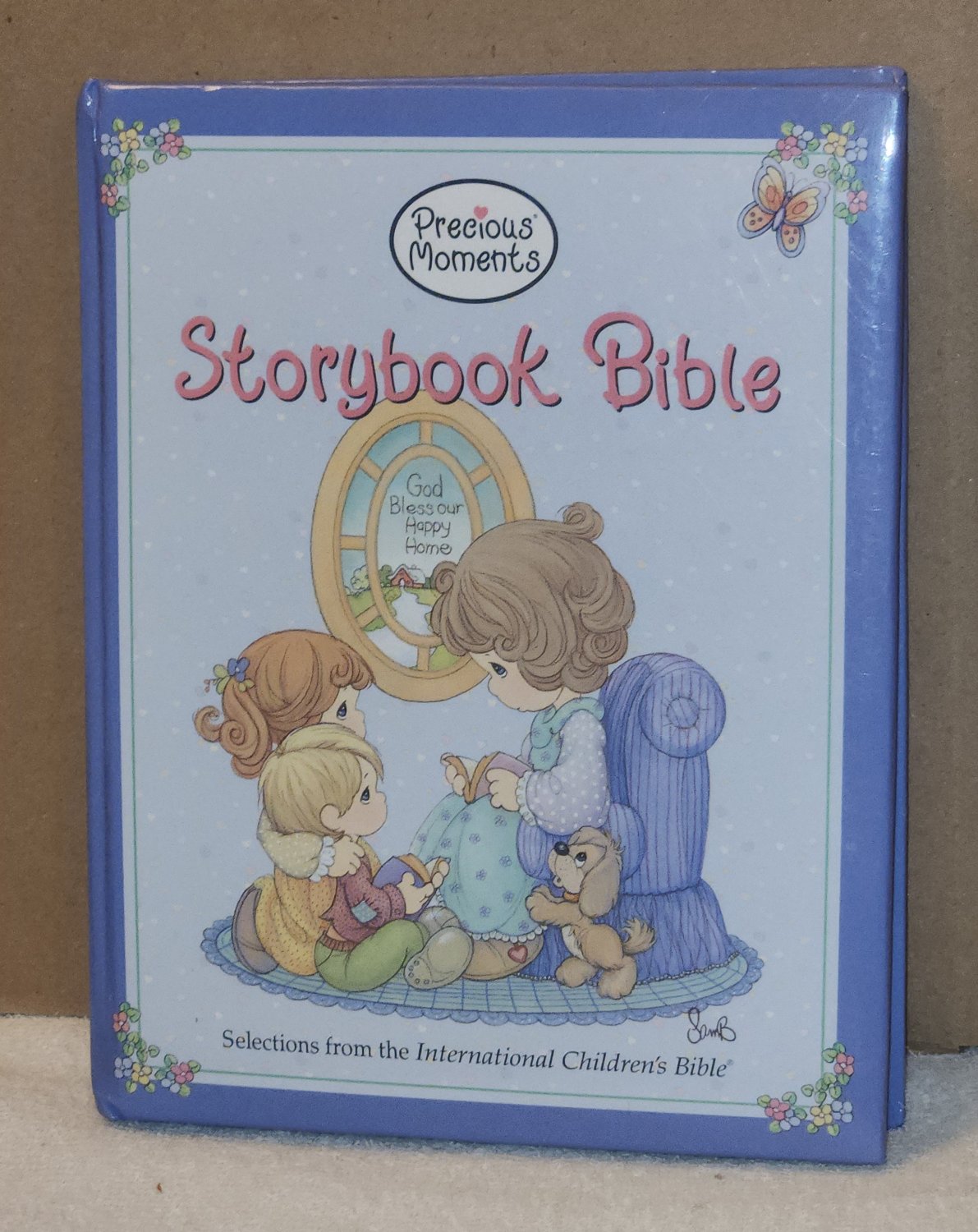 Precious Moments Book Lot Storybook Bible + Gift of Love Children's Sam Butcher