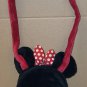 Minnie Mouse Head Plush Zippered Purse Mickey's Stuff For Kids Pyramid Handbags 84990 Disney