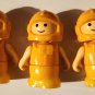 Lil Playmates Space Station Parts Lot Commander 04 Vehicle Red Yellow Astronaut Alien Figures