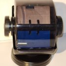 Vintage Black Rolodex Model NSW-24C Rotary Swivel File With Cover Complete Set of Letter Tabs