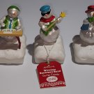Hallmark Wireless Snowman Band Guitar Freddy Trumpet Tom Keyboard Ken Musical Animated Tested Hallmark Wireless Snowman Band Guitar Freddy Trumpet Tom Keyboard Ken Musical Animated Tested