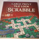 Scrabble LARGE PRINT Tile Lock Crossword Game NIB Factory Sealed 1234 Hasbro 2019