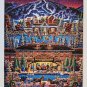 Dowdle 500 Piece Jigsaw Puzzles (4) Sun Valley Hometown Christmas Through Woods Light-Up COMPLETE