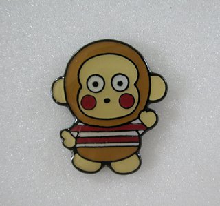 Monkichi Monkey anime Pin