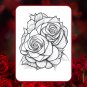 Realistic Rose and Flower Coloring Pages for Adults:  Roses, Flowers