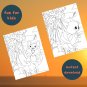 Cute Fox Coloring Pages |  30 Printable Fox Coloring Pages for Kids | Cute Fox coloring  sheets