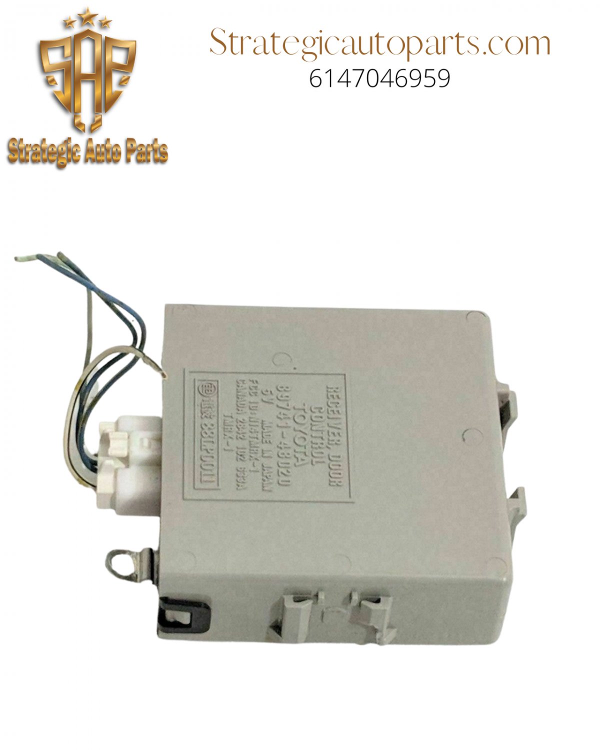 19992003 LEXUS RX300 POWER DOOR LOCK CONTROL MODULE RECEIVER 8974148020