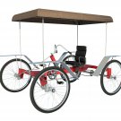 4 Wheel Bike Plans DIY Pedal Car Quad Cycle Rickshaw Pedicab Build Your Own