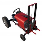 Forklift Attachment Plans DIY Forklift Garden Tractor Material Handling Lifting
