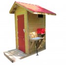 Outhouse Plans DIY Build Your Own Wooden Composting Outdoor Toilet Woodworking