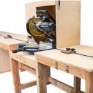Miter Saw Station with Storage Plans DIY Woodworking Bench Stand Build Your Own
