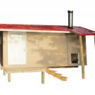 Outdoor Sauna Plans DIY Wood Burning Sauna Cabin 8 x 13 Build Your Own