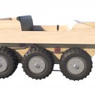 6 Wheel ATV Vehicle DIY Plans Wood Wooden Model For Adults Kids