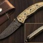 Carbonroq Elite Pocket Knife | Damascus "Classic" Folding Knife