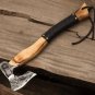 Handmade Axe with Embossing | Axe with Flag | Viking Axe | Axe
