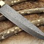 Handmade chef's knife | Handmade Damascus chef's knife with individual handle | Gift for all